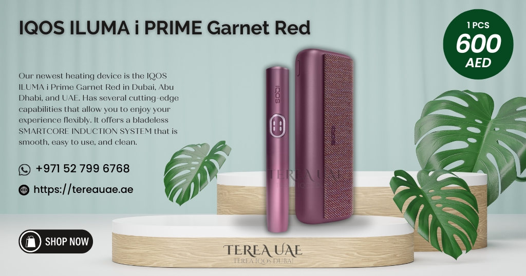 IQOS ILUMA i PRIME Garnet Red