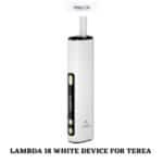 LATEST LAMBDA I8 WHITE DEVICE FOR TEREA STICKS UAE