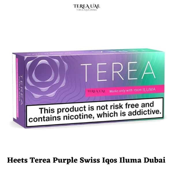 Heets Terea Purple Wave Swiss Iqos Iluma Dubai in UAE