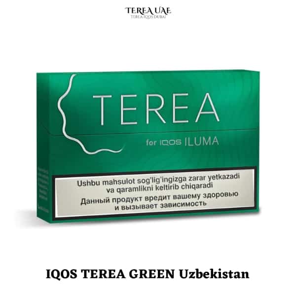 IQOS TEREA GREEN Uzbekistan Iluma Dubai Abu Dhabi