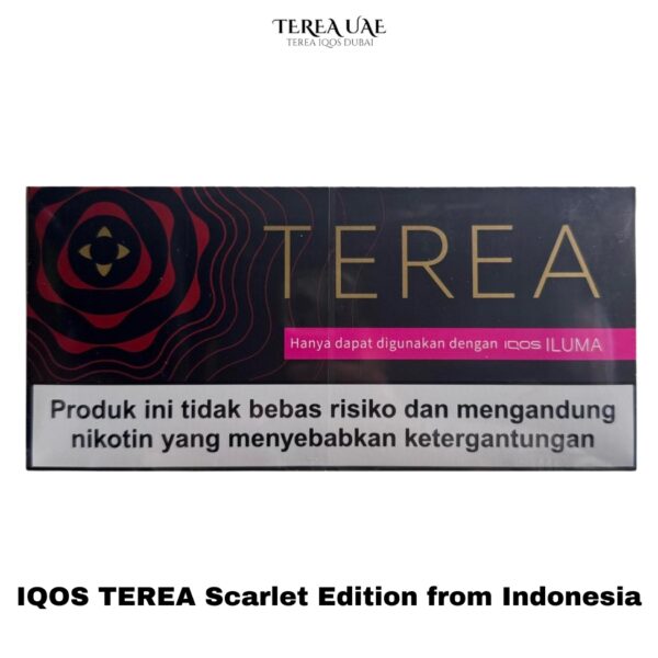 IQOS TEREA Scarlet Edition from Indonesia in Dubai, UAE