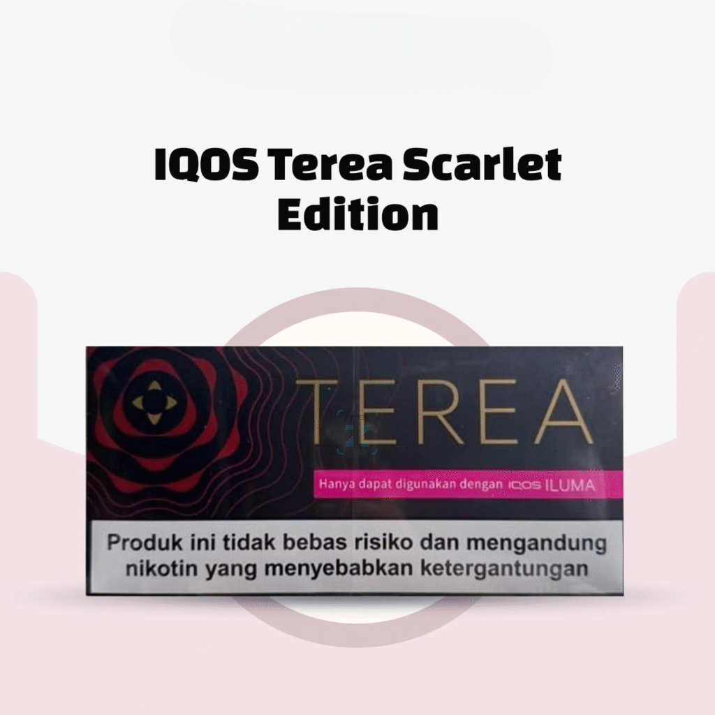 IQOS TEREA Scarlet Edition – Indonesian