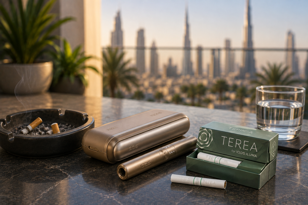 P 2 IQOS TEREA vs Cigarettes